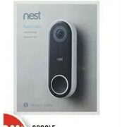 Google Nest Hello Video Doorbell - $299.99