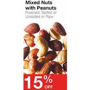 Mixed Nuts With Peanuts - 15% off