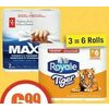 Royale Tiger or PC Max Paper Towels - $6.99