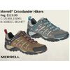 Men's & Women's Merrell Crosslander Hikers - $74.99 (40% off)