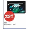 Acer M10 4/64gb 10.1" Tablet - $239.99