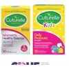 Culturelle Probiotic Capsules or Powder Sachets - Up to 20% off